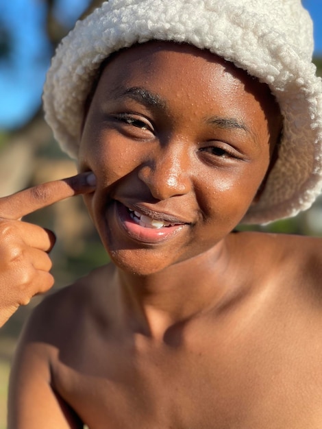 Photo la beauté africaine