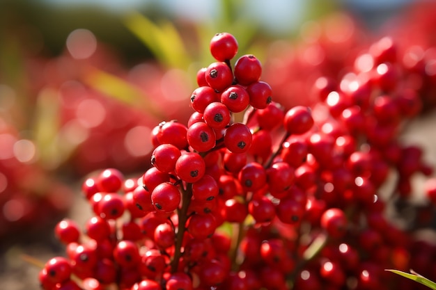 La beauté botanique de l'éphèdre dans un environnement naturel