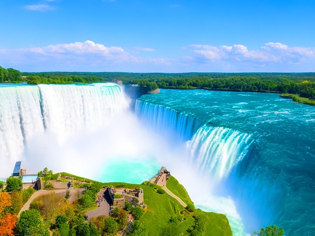 La beauté des chutes de Nagra