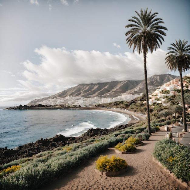 La beauté du bord de mer de Tenerife