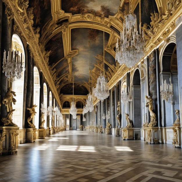 La beauté du palais de Versailles