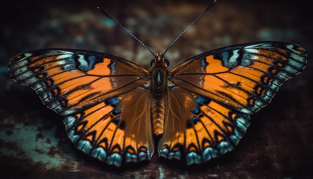 La beauté du papillon tacheté dans la nature est une merveille naturelle générée par l'IA
