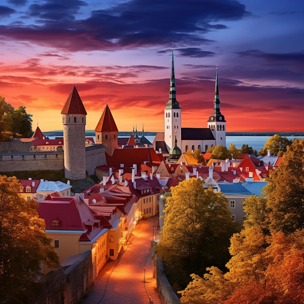 La beauté enchanteuse de Tallinn