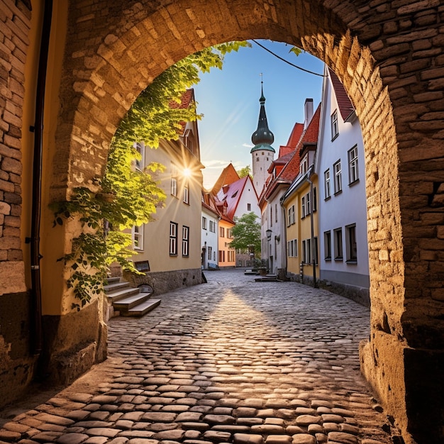 La beauté enchanteuse de la ville médiévale de Tallinn