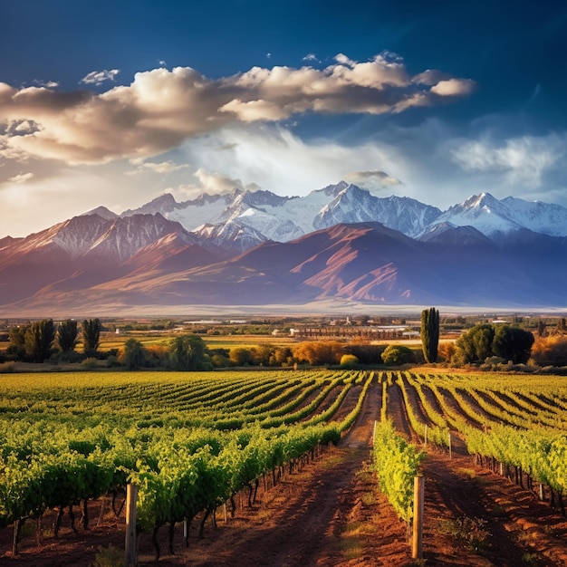 La beauté époustouflante de la région viticole de Mendoza