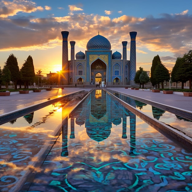 La beauté fascinante de Tachkent L'architecture captivante et les rues animées