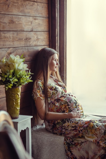 Beauté femme enceinte