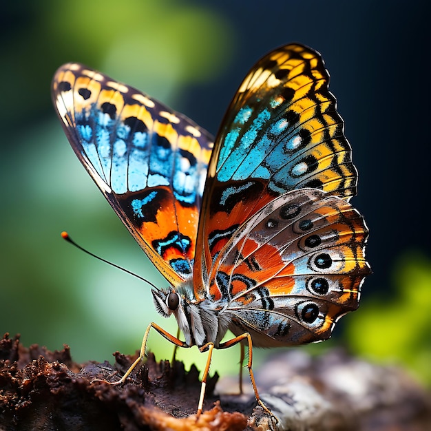 La beauté flottante Elevant votre marque avec la photographie de papillon ai générée