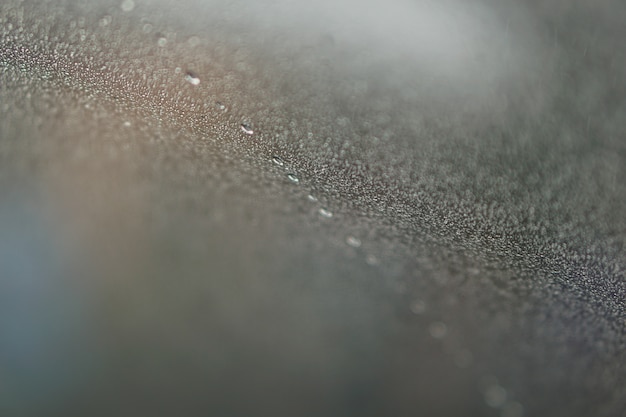 La beauté des gouttes d&#39;eau et de la vapeur derrière le verre