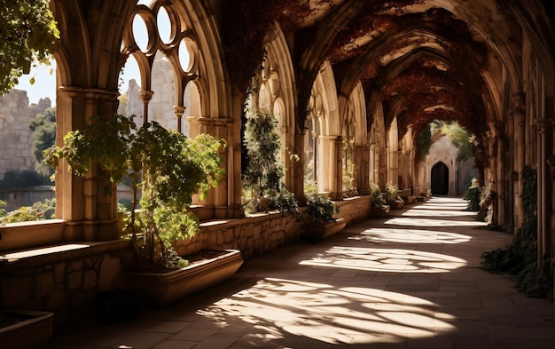 La beauté intemporelle des arches de pierre anciennes et classiques