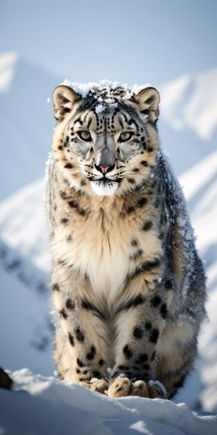 La beauté majestueuse des léopards des neiges au Tibet