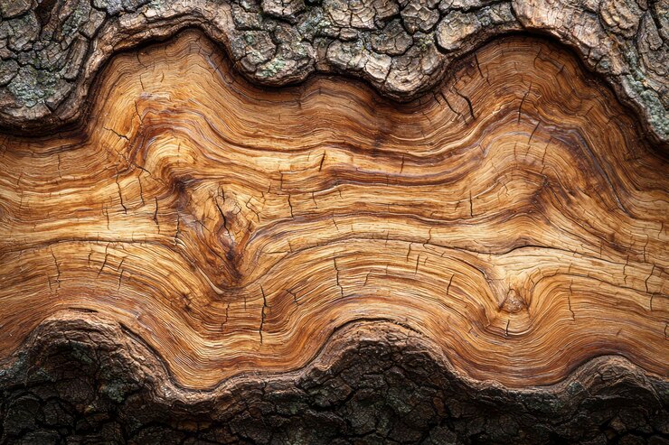 Photo la beauté naturelle la photographie macro de la texture du bois brun clair pour des arrière-plans époustouflants