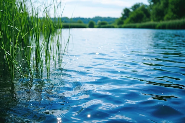 La beauté naturelle de la revitalisation aquatique