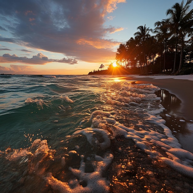 beauté d'une plage