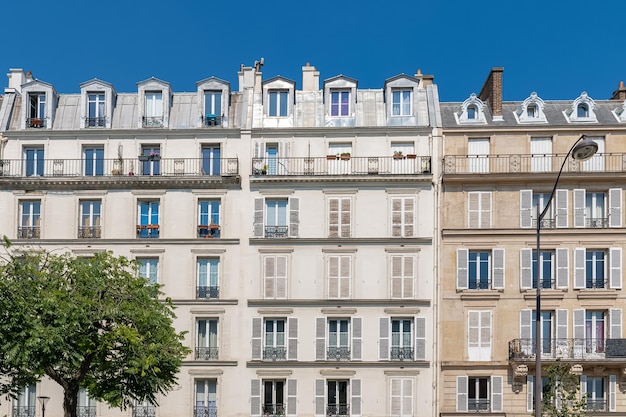 Photo les beaux bâtiments de paris