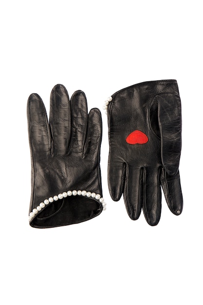 Beaux gants pour femmes en cuir véritable