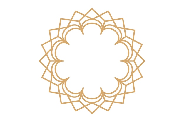 beaux mandalas islamiques qui sont décoration de cercle décoratif pour vous