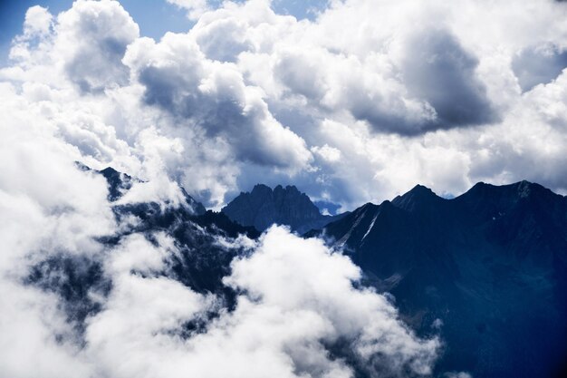 Beaux nuages et beau temps