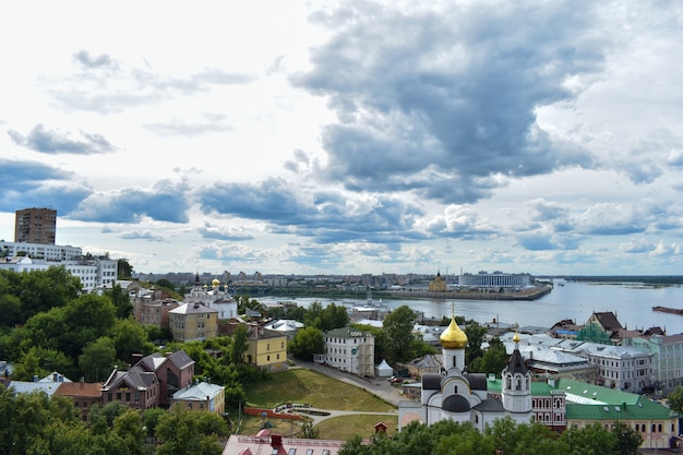 Beaux temples de Nijni Novgorod