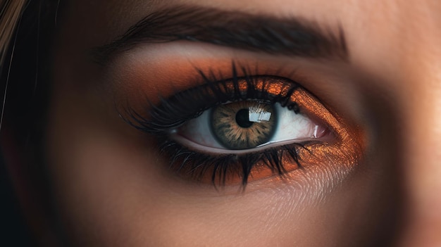 beaux yeux femme modèle visage gros plan