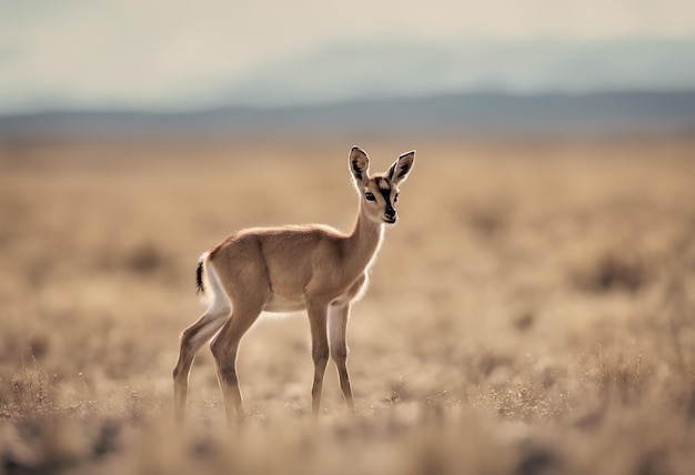 Bébé gazelle Aepyceros melampus