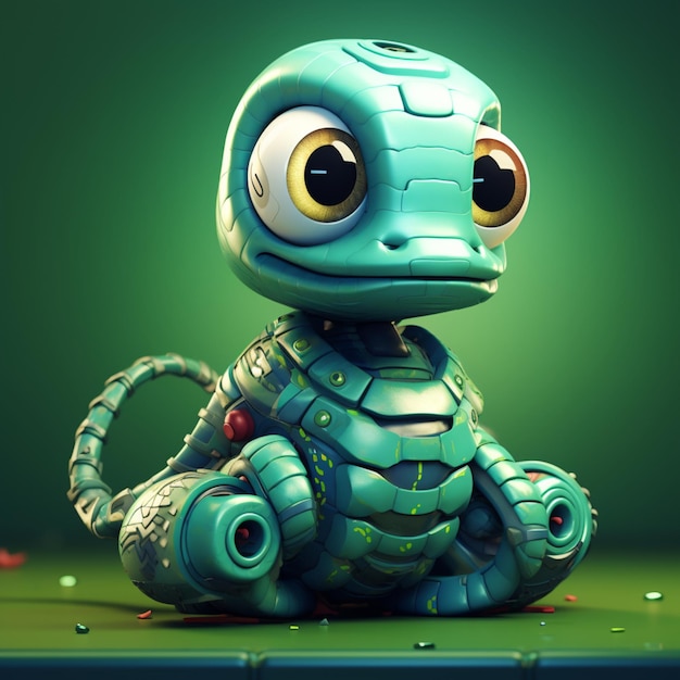 un bébé robot serpent technologique