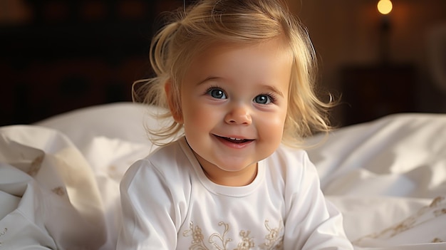 Bébé souriant