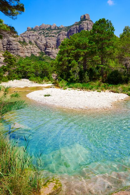 Beceite, rivière, Ulldemo, Teruel, Espagne