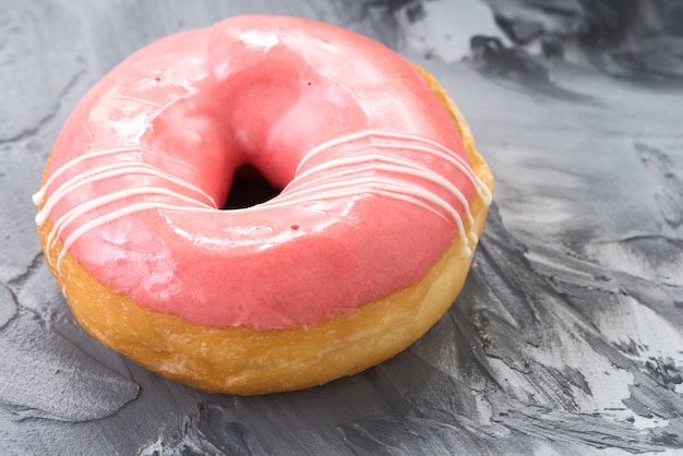 beignet à la fraise