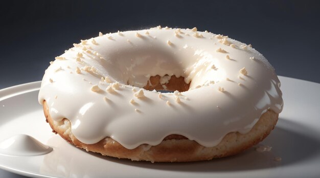 Photo des beignets à la vanille blanche 1