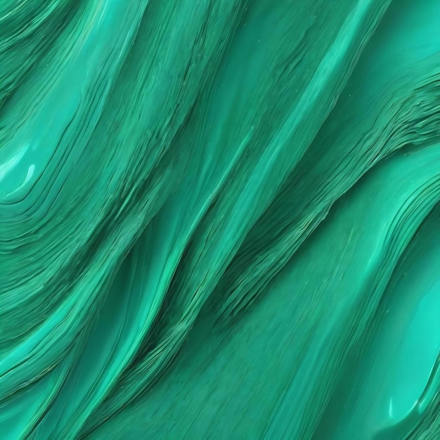 Bel arrière-plan vert turquoise rendu 3D