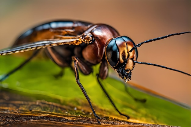 Bel objet de photographie macro