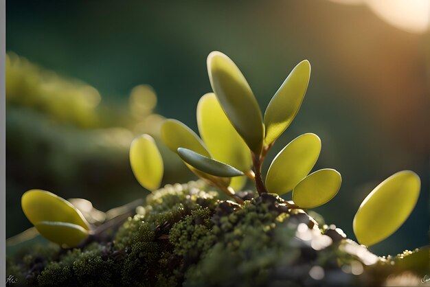 Bel objet de photographie macro