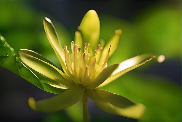 Bel objet de photographie macro