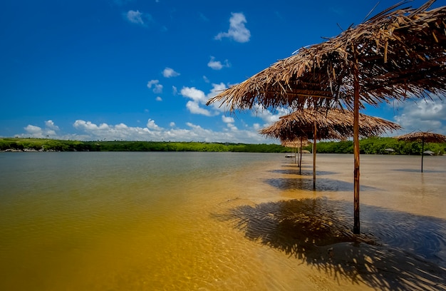 Bela beach Conde près de Joao Pessoa Paraiba côte nord-est du Brésil