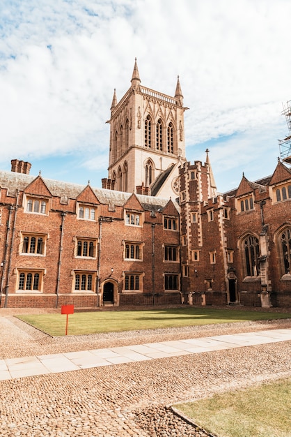 Belle architecture St. John's College à Cambridge