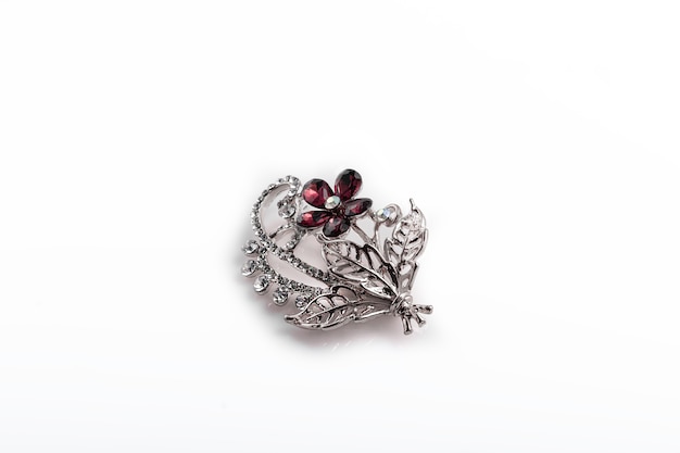 Belle broche en argent