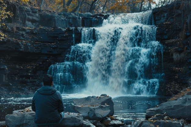 belle cascade phénomènes naturels de l'eau