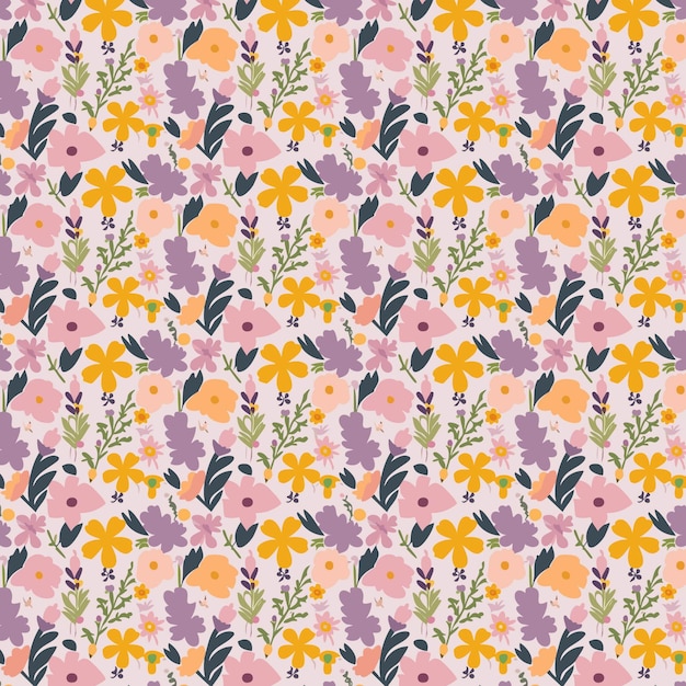 Belle collection de motifs de fleurs avec des feuilles bouquets de fleurs compositions de fleurs motifs floraux