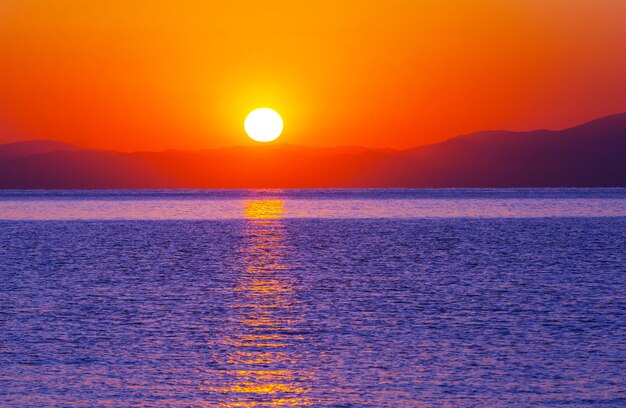 Photo belle côte de la mer en turquie