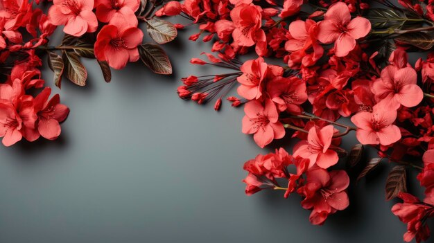 Belle couleur rouge Campsis Grandiflora Fleur de sable HD Arrière-plan papier peint papier peint de bureau