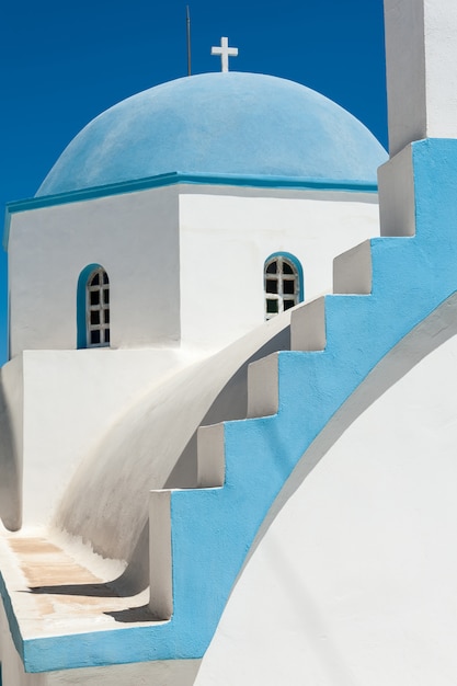 Belle coupole au soleil de Naxos