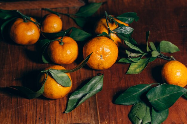 Belle décoration avec veilleuse aux mandarines