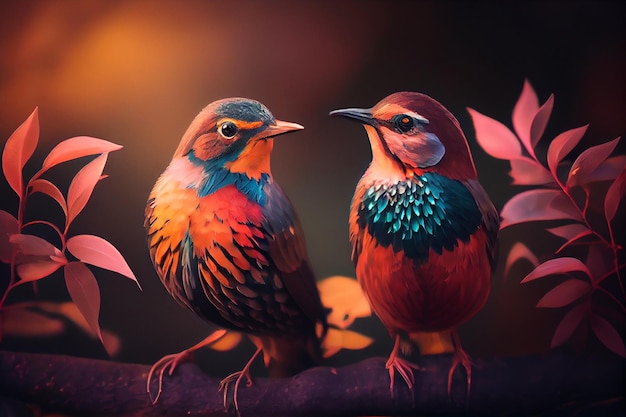 Belle deux birdgenerative ai