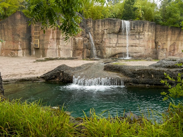 Belle enceinte de zoo en Suisse