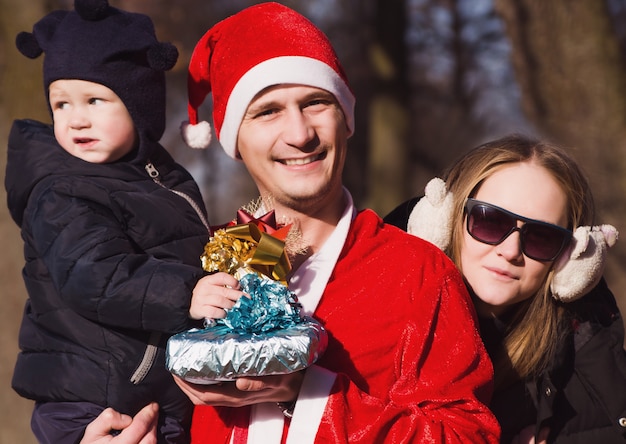 Belle Famille De Noël