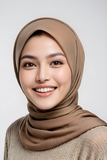 Belle fille Hijab