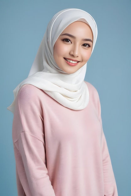 Belle fille Hijab