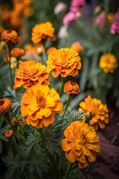 Une belle fleur de margarite générée par l'IA