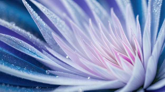 Une belle fleur sauvage en gros plan